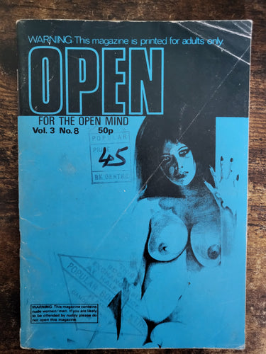 Open Magazine Vol 3 No 8 Small Format Magazine
